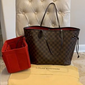 Authentic Louis Vuitton Neverfull MM Damier bag